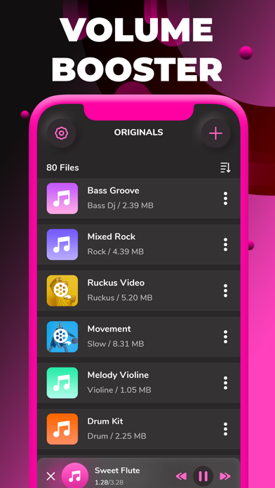Volume Booster - Equalizer FX screenshot 3