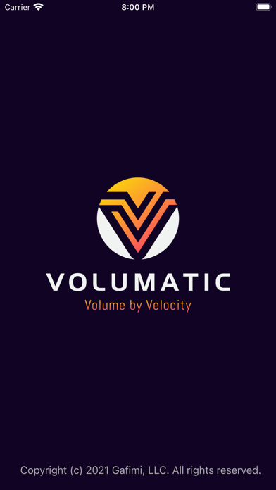 Volume by Velocity screenshot 1