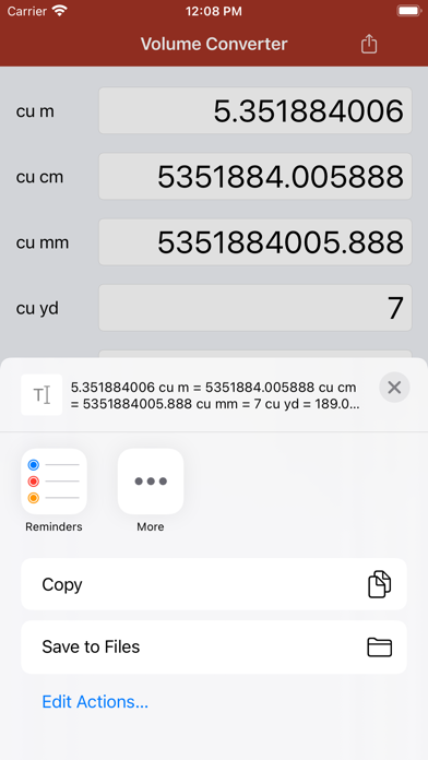 Volume Converter Yd, Ft, In, M screenshot 1