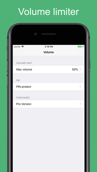 Volume Limit Control screenshot 3