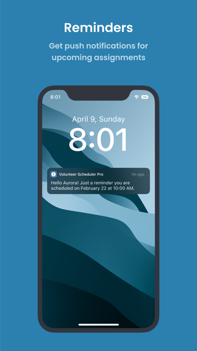 Volunteer Scheduler Pro screenshot 4
