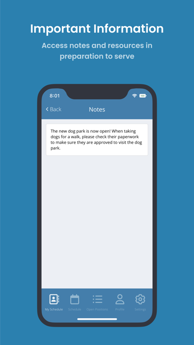 Volunteer Scheduler Pro screenshot 2