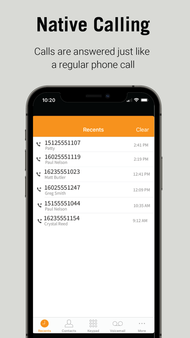 Vonage Home Extensions screenshot 1