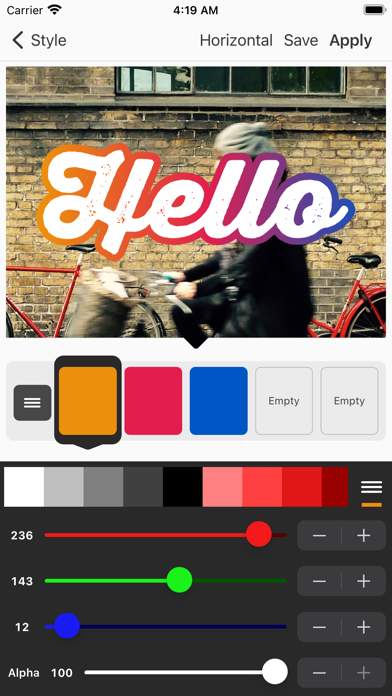 Vont - Text on Videos screenshot 1