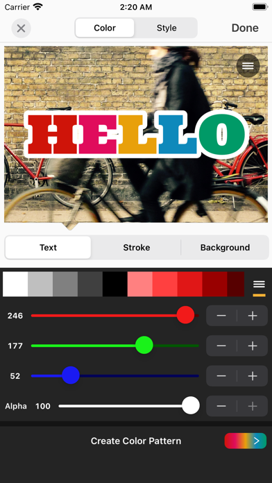 Vont - Text on Videos screenshot 2