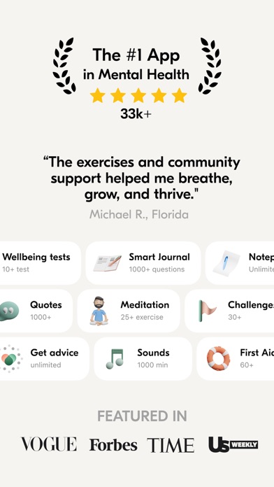 VOS: Mental Health Tracker screenshot 1