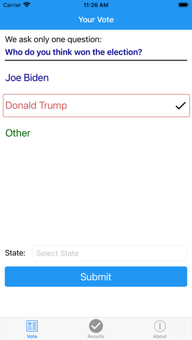 Vote - 2020 screenshot 2