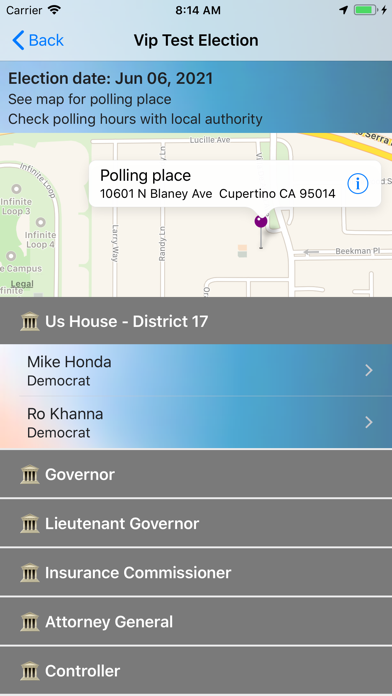 Voter Info screenshot 5