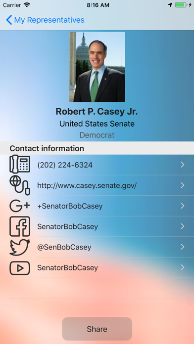 Voter Info screenshot 1
