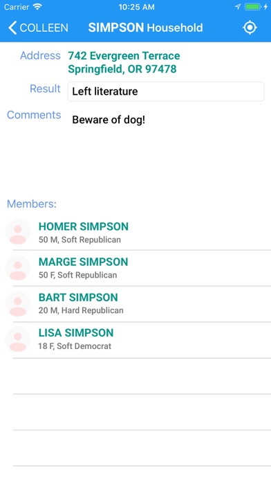Voter Science Canvasser screenshot 3