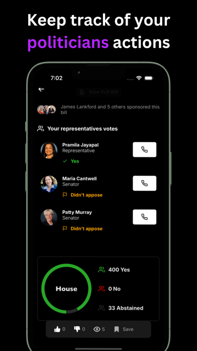Voters App screenshot 1