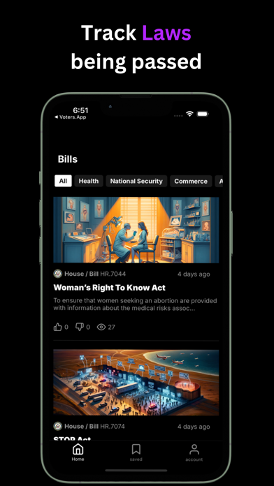 Voters App screenshot 3