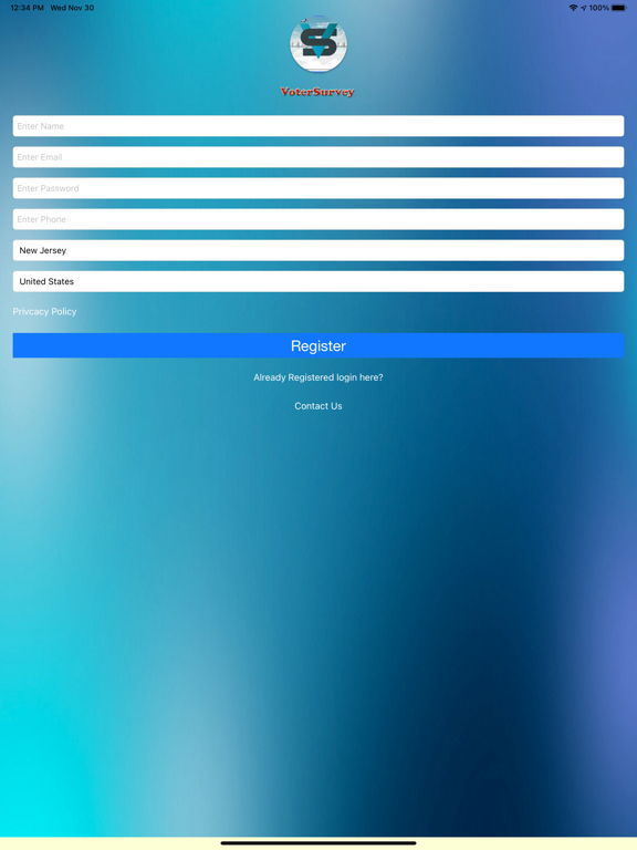 VoterSurvey screenshot 9