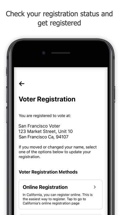 VoteSF screenshot 1