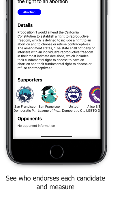 VoteSF screenshot 3