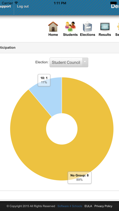 Voting4Schools screenshot 1