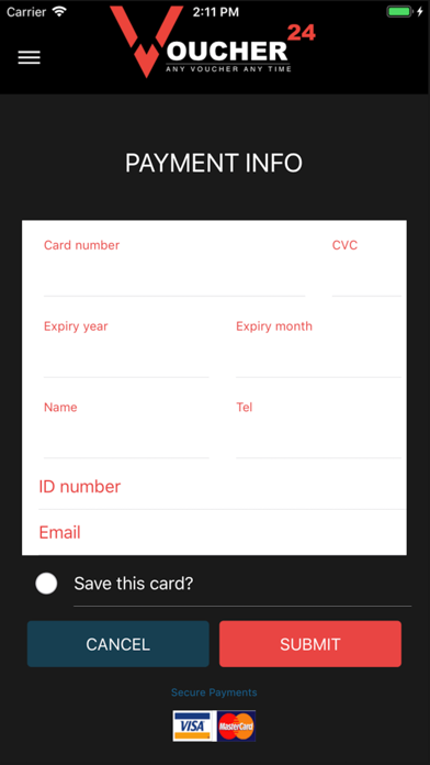 Voucher 24 screenshot 1