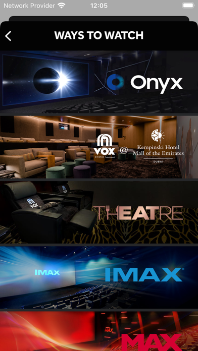 VOX Cinemas App screenshot 3