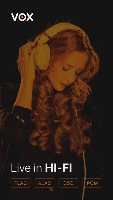 VOX – MP3 & FLAC Music Player screenshot 1