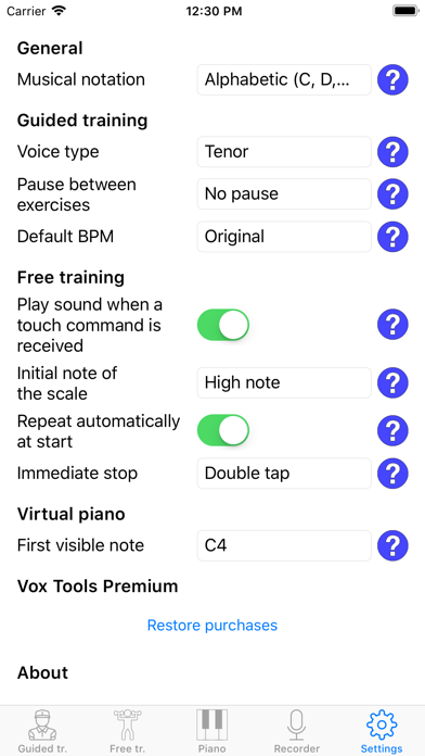 Vox Tools: Learn to Sing screenshot 1