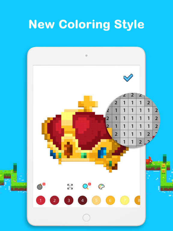 Voxel: Pixel Art Coloring screenshot 2