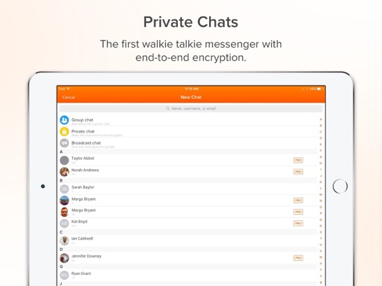 Voxer Walkie Talkie Messenger screenshot 5