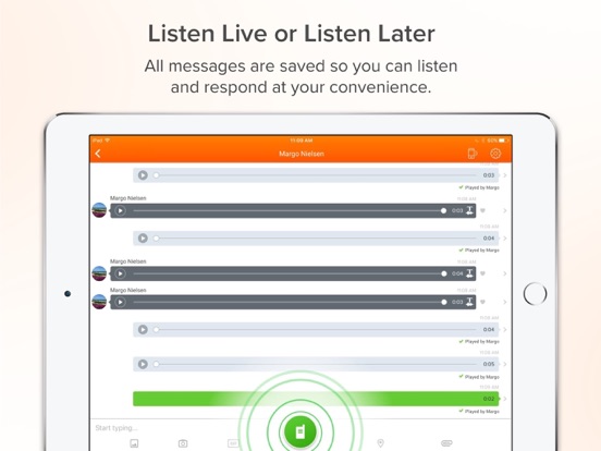 Voxer Walkie Talkie Messenger screenshot 7