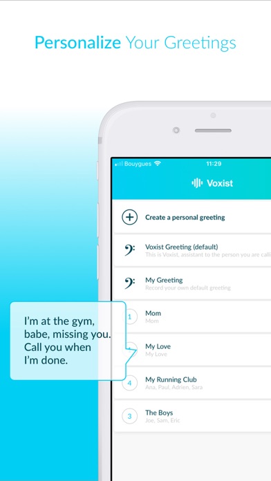 Voxist: Visual Voicemail screenshot 3
