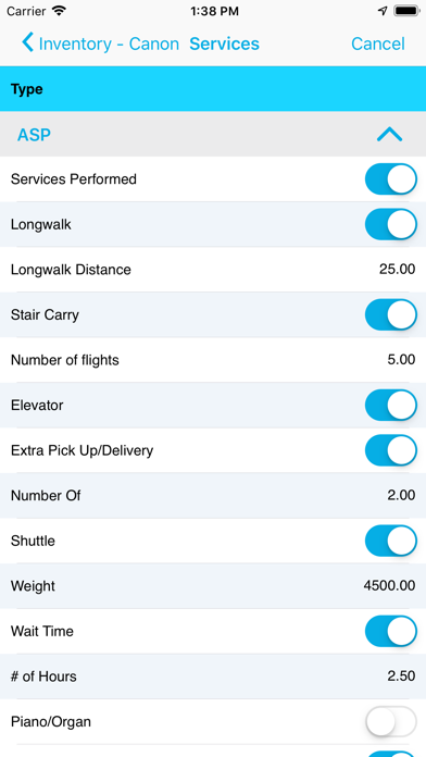 Voxme Inventory screenshot 1