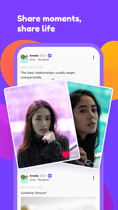 Voya - make friends for real screenshot 2