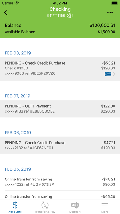Voyage FCU screenshot 2