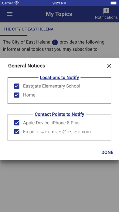 Voyent Alert! screenshot 1
