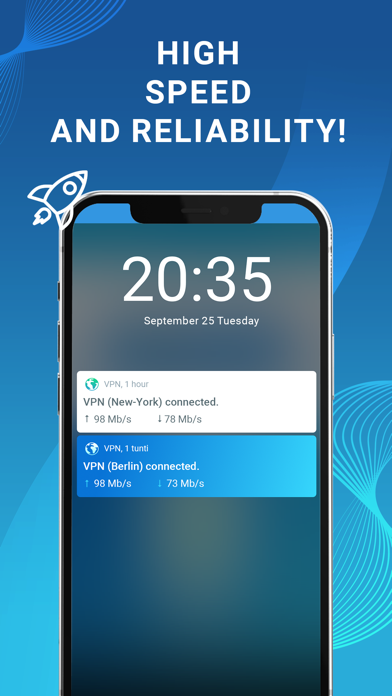 VPN - fast, secure, no limits screenshot 1