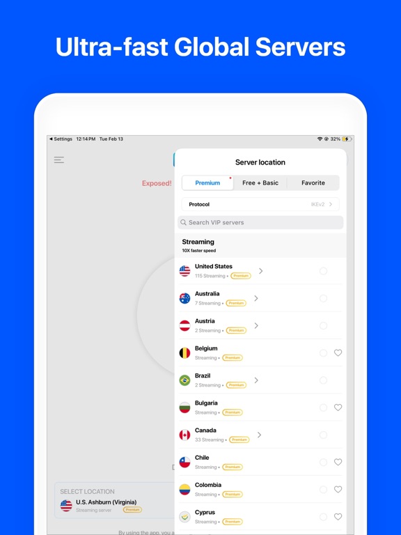 VPN -fast unlimited secure vpn screenshot 5