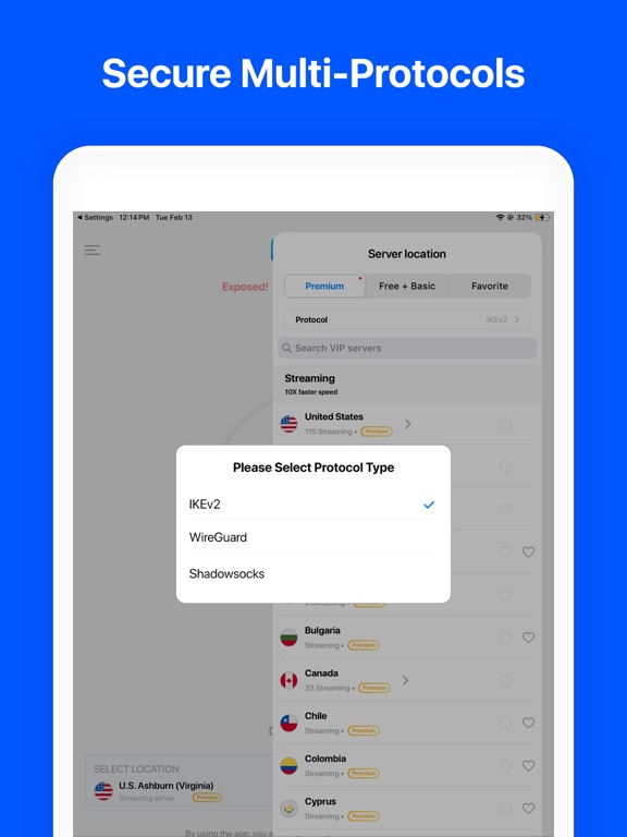 VPN -fast unlimited secure vpn screenshot 2