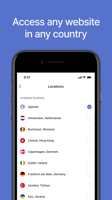 VPN in Touch screenshot 2
