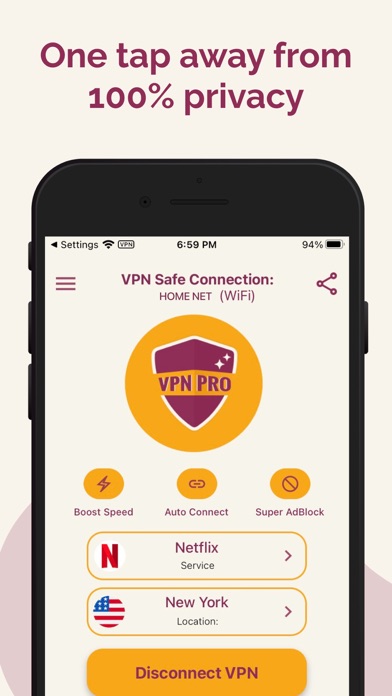 VPN Pro - for Private Browsing screenshot 4