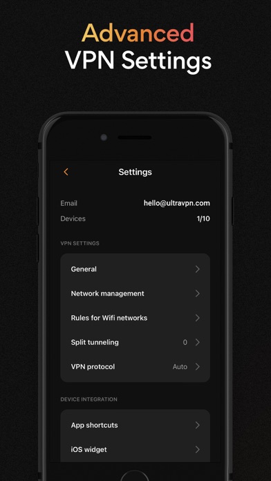 VPN Secure Proxy: UltraVPN™ screenshot 3