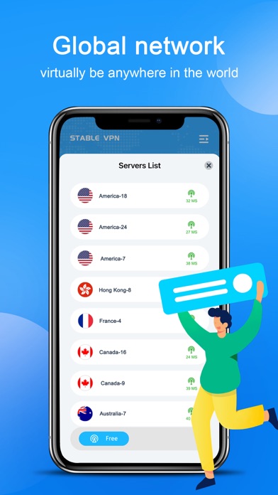 VPN Stable - Fast & Secure VPN screenshot 2