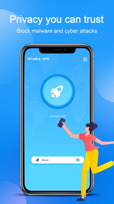 VPN Stable - Fast & Secure VPN screenshot 1