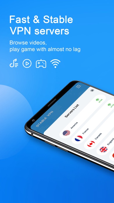 VPN Stable - Fast & Secure VPN screenshot 4