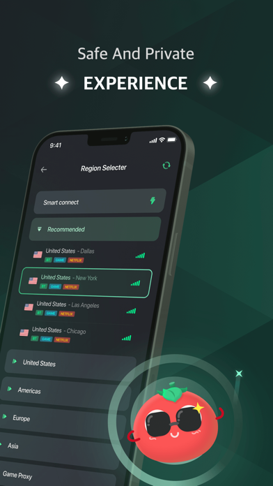 VPN Tomato Pro - Fast & Secure screenshot 4