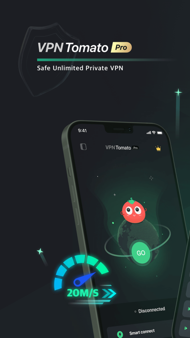 VPN Tomato Pro - Fast & Secure screenshot 5
