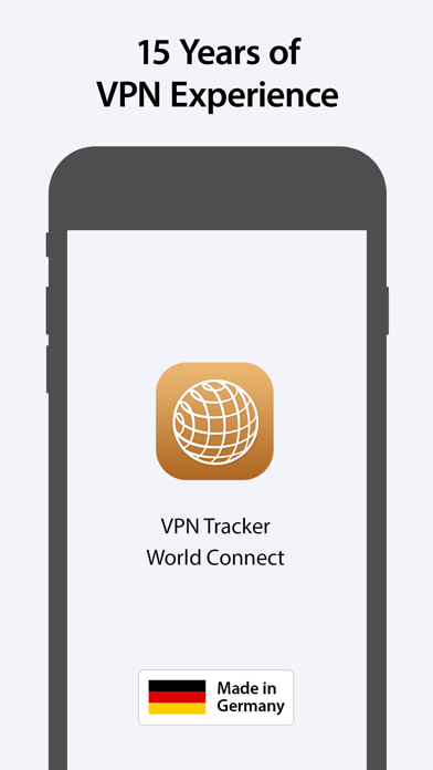 VPN Tracker World Connect screenshot 1