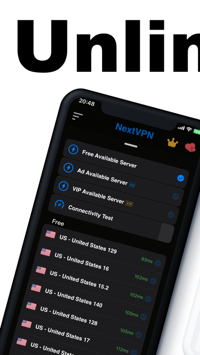 VPN - Unlimited Fast NextVPN screenshot 3