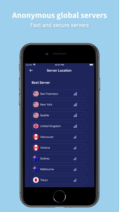 VPN - Unlimited Fast Proxy screenshot 2