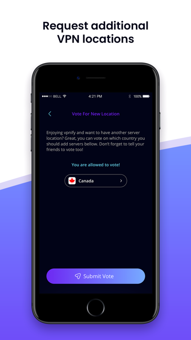 VPNIFY - Unlimited VPN screenshot 2