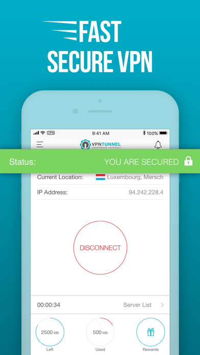 VPNTunnel – Private VPN Spot screenshot 4