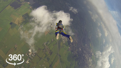 VR Skydiving Simulator - Flight & Diving in Sky screenshot 2
