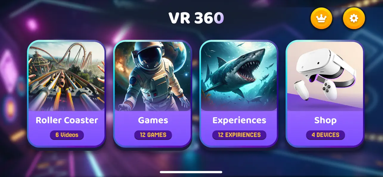 VR Virtual Reality 360° screenshot 1